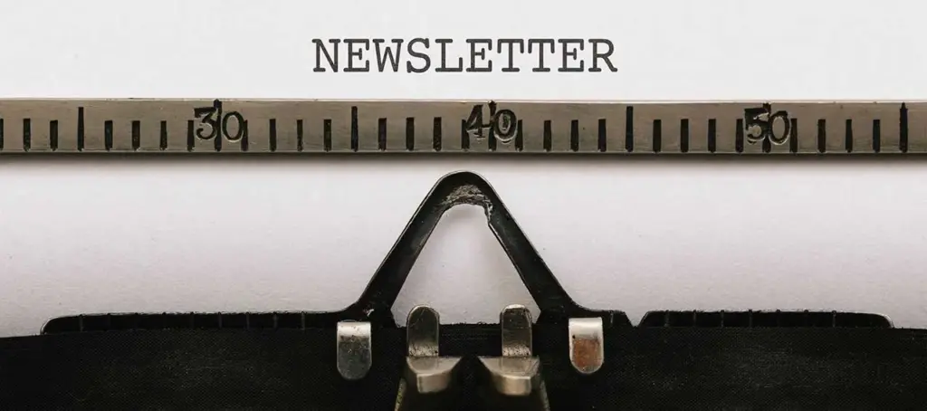 The advantages of having a newsletter on your website.
